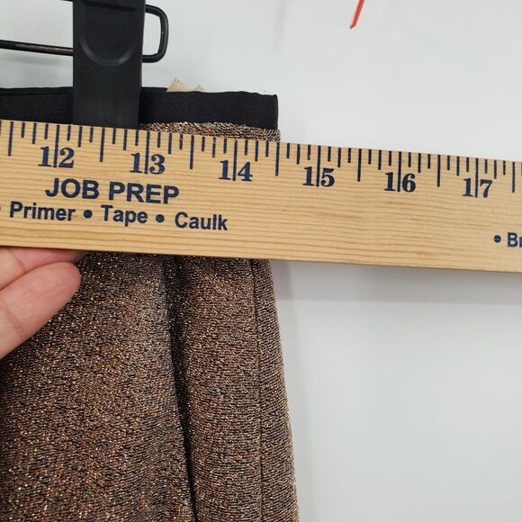 SCOTCH & SODA Wide Leg Stretch Lurex Pants Women Size Small High Waisted - Picture 14 of 16